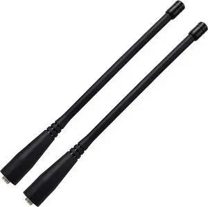 Dual Band 136-174Mhz&400-520Mhz SMA-Female Antenna for Baofeng UV-82 UV-5R Walkie Talkie 2pcs