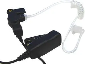 Two-Wire Surveillance Earpiece Mic for Motorola XPR6100, XPR6300, XPR6350, XPR6500, XPR6550, XPR6380, XPR6580, APX7000, DGP6100, DGP6150 MOTOTRBO Digital Radio