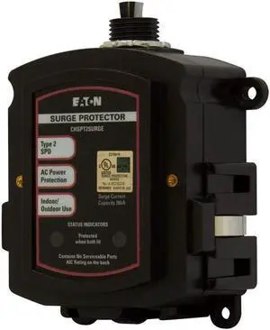 Eaton CHSPT2SURGE SPD Type 2 Chsp Whole Home Surge Protector, Nema 4, Single Phase, 120/240 Volts, Ul 1449 3Rd Edition