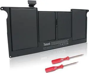 Temark New A1495 A1406 Laptop Battery Compatible with MacBook Air 11'' A1465 A1370 (Mid 2011 2012 2013 Early 2014 2015 Version), fit MC968 MD223 MD711 020-7376-A 020-7377-A