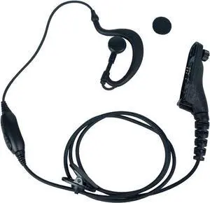Klykon G Shape Earpiece Headset for Motorola MTP850 MOTOTRBO XPR6550 XPR7550 XPR7580 XPR7380 APX6000 APX4000 XPR7350 APX7000 XPR6350 Walkie Talkie 2 Way Radio