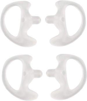 Earmold Earbud for Two-Way Radio Air Acoustic Coil Tube Audio Kits (2 Pairs,Medium)
