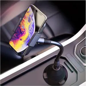 Bestrix Universal Car Cup Holder Mount, Fits Most Standard Cup Holders, Compatible with iPhone 14/14 Plus/14 Pro/14 Pro Max