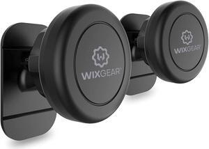 Magnetic Car Mount [2-Pack] - Universal Stick-On Dashboard Magnetic Phone Holder for Car Strong Magnet Mount for Cell Phones & Mini Tablets with Swift-Snap Technology