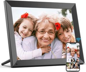BSIMB 15-Inch 32GB WiFi Digital Photo Frame, Extra Large Electronic Picture Frame with Touch Screen, Share Pictures&Videos via App&Email from Anywhere, Gift for Grandparents, Welcome to consult
