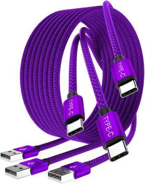 USB Type C Charger Cable 3-Pack 3.3/6.6/10FT,Micro C Charging Power Cord for Samsung Galaxy A10E A20 A11 A50 A51 A70 S20 Ultra A71 Plus 20,Note 10 S10 Lite Z Flip,LG G8X V60 G9 Thinq,S21 21,Moto Z8