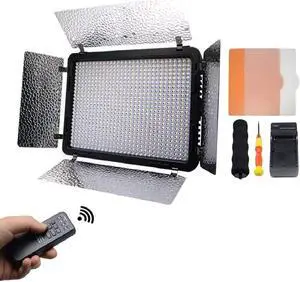Mcoplus LED-720 Dimmable Ultra Power Professional Video Led Light Kit for YouTube Studio Comcorder DV Camera Video Photography