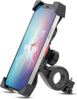 Xiaogan Bike Phone Holder Motorcycle Handlebar Phone Holder Scooter Phone Mount with 360° Rotation for 3.5-6.5 inch Smartphone