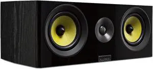 Fluance Signature HiFi 2-Way Center Channel Speaker for Enhanced Dialogue and Vocals in Home Theater Surround Sound Systems - Black Ash (HFC) Fluance Signature HiFi 2-Way Center Channel Speaker for Enhanced Dialogue and Vocals in Home Theater Surround Sound Systems - Black Ash (HFC)