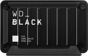 WD_BLACK 2TB D30 Game Drive SSD - Portable External Solid State Drive, Compatible with Playstation, Xbox, & PC, Up to 900MB/s - WDBATL0020BBK-WESN