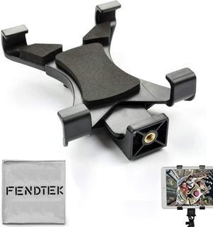 FendTek Universal Tablet Tripod Mount for iPad iPad Air Air 2 iPad Mini Samsung Galaxy Tab and Many More Tablets. Plus Microfiber Cleaning Cloth