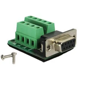 DB9 Breakout Connector RS232 Serial 9 Pin Connector Db9 Terminal Female with Scr DB9 Breakout Connector RS232 Serial 9 Pin Connector Db9 Terminal Female with Scr