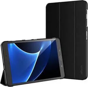 Case for  Galaxy Tab A 10.1 2016 (SM-T580 / T585 Not for 2019 Model) Smart Cover with Auto Sleep/Wake (Black)