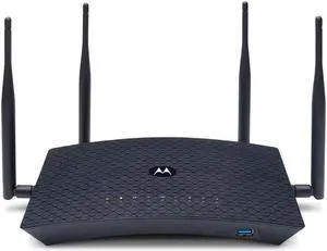 Motorola AC2600 4x4 WiFi Smart Gigabit Router with Extended Range, Model MR2600 Motorola AC2600 4x4 WiFi Smart Gigabit Router with Extended Range, Model MR2600