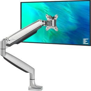 EleTab Single Monitor Arm Stand Full Motion Height Adjustable Monitor Desk Mount Fits for Computer Screen 13 to 34 inches, Hold up to 19.8 lbs