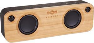 House of Marley - Get Together Bluetooth Portable Bluetooth Speaker and Audio System - 3.5 Woofer & 1 Tweeters, 30m Wireless Range, 8 Hour Playtime, Sustainably Crafted, Signature Black