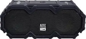 Altec Lansing LifeJacket Jolt - Waterproof Bluetooth Speaker, Durable & Portable Speaker with Qi Wireless Charging and Voice Assistant, Black