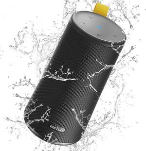 EarFun® UBOOM Bluetooth Speaker, [24W Stereo Sound] Boom Bass, 360° Surround Sound, Sweatshield IPX7 Waterproof, Indoor & Outdoor Modes, Dual Pairing, 24Hrs, Portable Wireless Speaker for iPhone etc