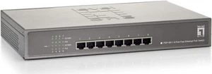 LevelOne FEP-0811 8-Port PoE 10/100 Desktop Switch LevelOne FEP-0811 8-Port PoE 10/100 Desktop Switch