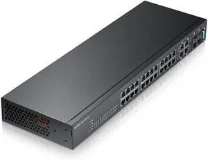Zyxel 24 port Gigabit Layer 2 managed switch [GS2210-24]