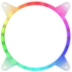 SilverStone Technology SST-FG142 140mm Computer Fan Grill/Guard with Individual Addressable RGB Lighting