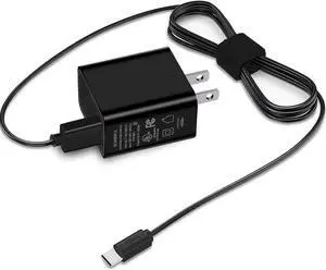 USB-Type C 5V3A Fast Charger for  Galaxy Tab S10+ S9 S8 S7 S6 S5e S4 Tab A7 10.4 A9+ 12.4 A8 10.5 Tab A 10.1 SM-T510 TabA 8.4 8.0 SM-T380/387/307/610 SM-X210/710/810 Tablet Charger