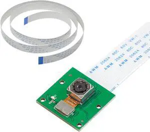 Arducam for Raspberry Pi Camera with Motorized Lens, Adjustable Focal Length for Monitoring 3D Printer, 3.28FT/100CM Long Extension Flex Ribbon Cable for Raspberry Pi