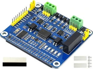 Waveshare 2-Channel Isolated RS485 Expansion HAT, SC16IS752+SP3485 Dual Chip, SPI to RS485, Up to 921600bps, Raspberry Pi 4B/3B+/3B/2B/Zero/Zero W HAT Waveshare 2-Channel Isolated RS485 Expansion HAT, SC16IS752+SP3485 Dual Chip, SPI to RS485, Up to 921600bps, Raspberry Pi 4B/3B+/3B/2B/Zero/Zero W HAT