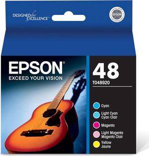 Epson 48 T048920 Inkjet Cartridge Colour Multipack -1 Cyan/1 Light Cyan/1 Magenta/1 Light Magenta/1 Yellow