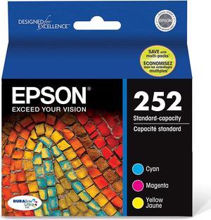 Epson 252 DURABrite Ultra Standard Capacity Ink Cartridge, Colour Combo Pack (T252520)