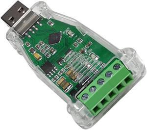 USB 2.0 to RS485 Serial Data Converter CP2102 Adapter Compatible with Windows 7 8 10 Linux Mac OS