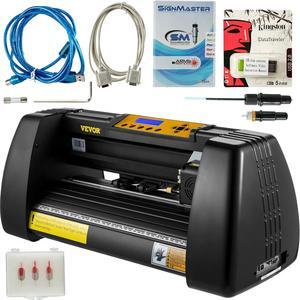 VEVOR 14 in Vinyl Cutter Machine Label Sign Cutting Plotter Tool Kit SignMaster