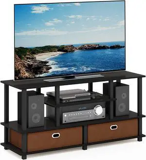 Furinno JAYA TV Stand for up to 50-Inch TV, 55 Inch