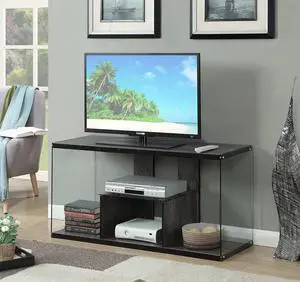 Convenience Concepts SoHo TV Stand, Weathered Gray