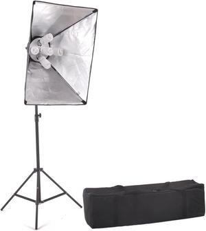 StudioFX 1000 Watt Large Photography Softbox Continuous Photo Lighting Kit 20" x 28" by Kaezi CHS5