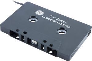 Car Stereo Cassette Adapter 3.5mm Jack For Mobile Phones Smartphones iPods CD Players MP3 Players and other Mobile Devices Black 34496