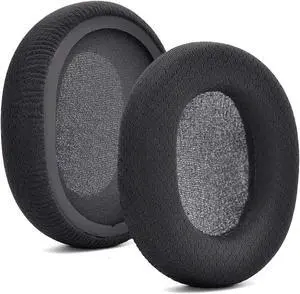 Arctis 3/5 / 7/9 Replacement Black Fabric Ear Pads Cushion Compatible with SteelSeries Arctis 3 / Arctis 5 / Arctis 7 Arctis 9 / Arctis 1 / Arctis pro Lossless Wireless Gaming Headset Headphone