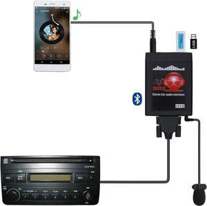 Bluetooth Car Kit Car Audio USB AUX Input Bluetooth 5.0 Music Adapter with Wireless Hands Free for Toyota 5+7pin Avensis Corolla Highlander RAV4 Yaris