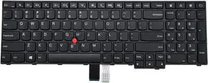 AUTENS Laptop Replacement Keyboard for Lenovo ThinkPad E550 E550c E555 E560 E565 Laptop No Backlight