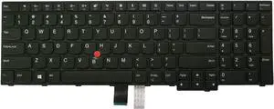AUTENS Replacement US Layout Keyboard (1 Year Warranty) for Lenovo ThinkPad E570 E570c E575 Laptop No Backlight
