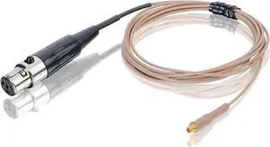 Countryman E6CABLET2SL Duramax Aramid-Reinforced E6 Series Earset Snap-On Cable for Shure/Carvin/JTS/Trantec Transmitters (Tan) Countryman E6CABLET2SL Duramax Aramid-Reinforced E6 Series Earset Snap-On Cable for Shure/Carvin/JTS/Trantec Transmitters (Tan)