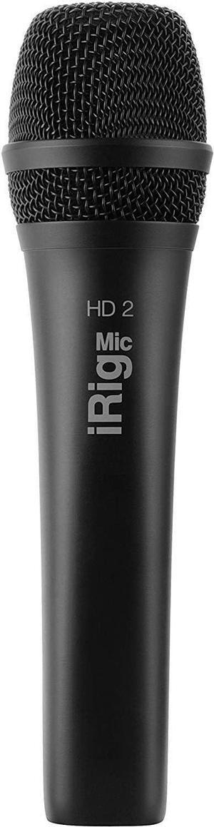 IK Multimedia iRig Mic HD 2 High-definition Handheld Digital Microphone for iPhone, iPad, Mac and PC