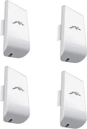 Bundle of 4 Ubiquiti Nanostation LOCO M5 Outdoor MIMO 11n 5GHz. locoM5 (4 pack)