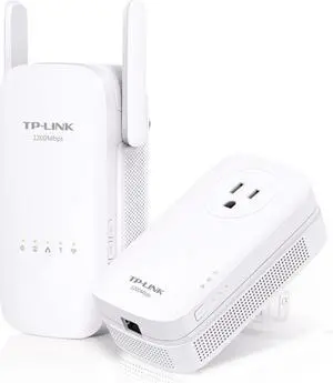 TP-Link AC1200 Wi-Fi Range Extender, AV1200 Powerline Edition (TL-WPA8630 KIT)