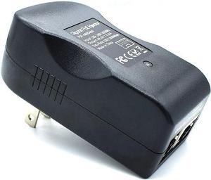 48V Gigabit Power Over Ethernet POE Injector, 24W Wall PoE Adapter,100/1000Mbps 802.3af Compliant, Up to 100 Meters (328 Feet)