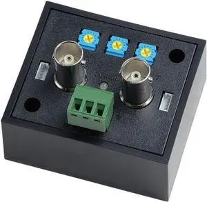 Gadpiparty CCTV Camera Pros AMP-101HD HD CCTV Camera Video Amplifier, AHD HD-TVI HDCVI, RG59 BNC in/Out, HD Security Camera Amp