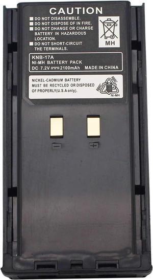Karier KNB-16 KNB-16A KNB-17A KNB-21 2100mAh 7.2V Ni-MH Replacement Battery for Kenwood TK-480 TK-380 TK-280 TK-290 TK-190 TK-5400 Two-Way Radio