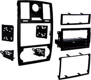 99-6516B Single/Double DIN Mounting Kit with OEM Bezel for 2005-07 Chrysler 300 Vehicles
