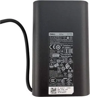 New Genuine Laptop Charger 65W Watt 20V 3.34A AC Adapter for DELL Latitude E7240 E7250 E7440 E7450 E7470 E5250 E5450 E5440 E5270 E5280 E7280 E7380 LA65NM130 HA65NM130Power Supply