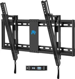 Tilt TV Wall Mount TV Bracket for Most of 42-70 Inches TVs TV Mount Tilt up to 20 Degrees with VESA 200x100 to 600x400mm and Loading 132 lbs Fits 16 18 24 Studs MD2165-LK